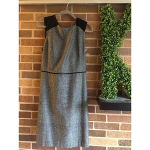 Ann Taylor Professional Dress, Grey, Size: 16